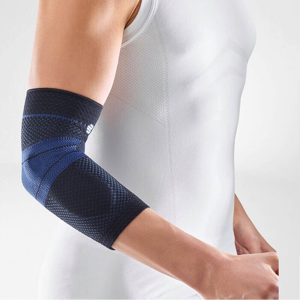 Bauerfeind Epicondylitis & Inflammation Elbow Brace Epitrain Black Black