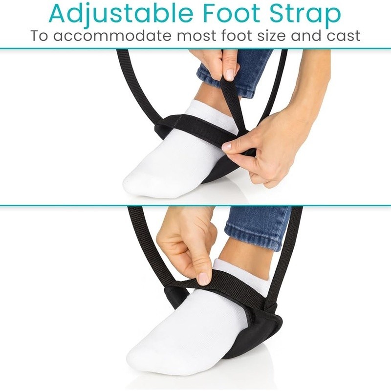 Versatile Stretch Lifter Strap Mobility Recovery Physical Therapy Leg Support US