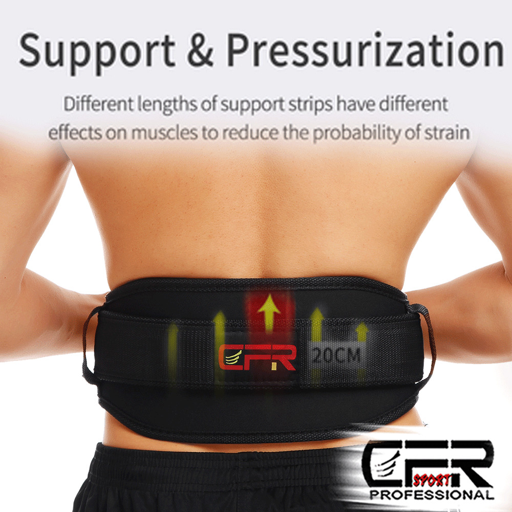 Adjustable Lumbar Support Lower Waist Back Belt Brace for Men Women Lifting Pain