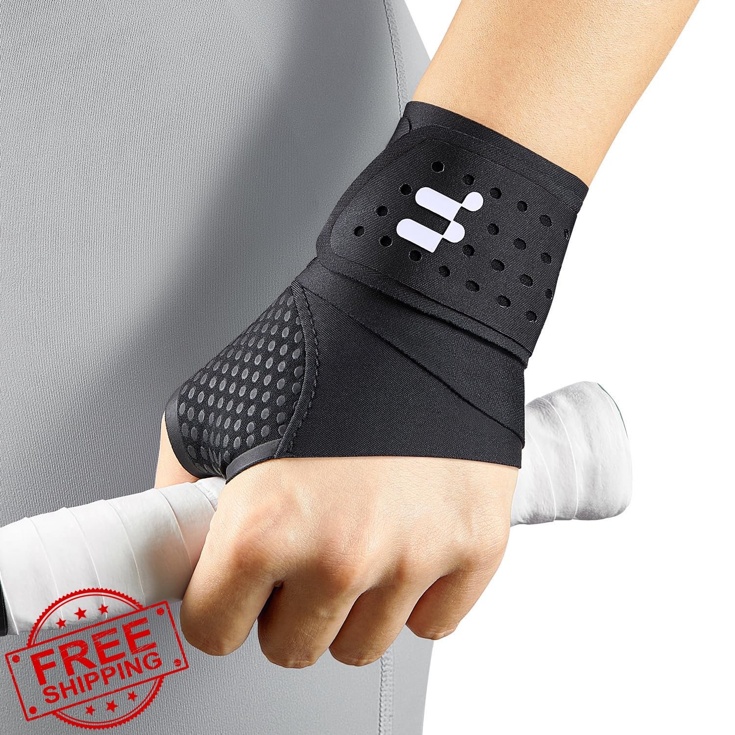 Fitomo Wrist Brace L/XL Black Carpal Tunnel