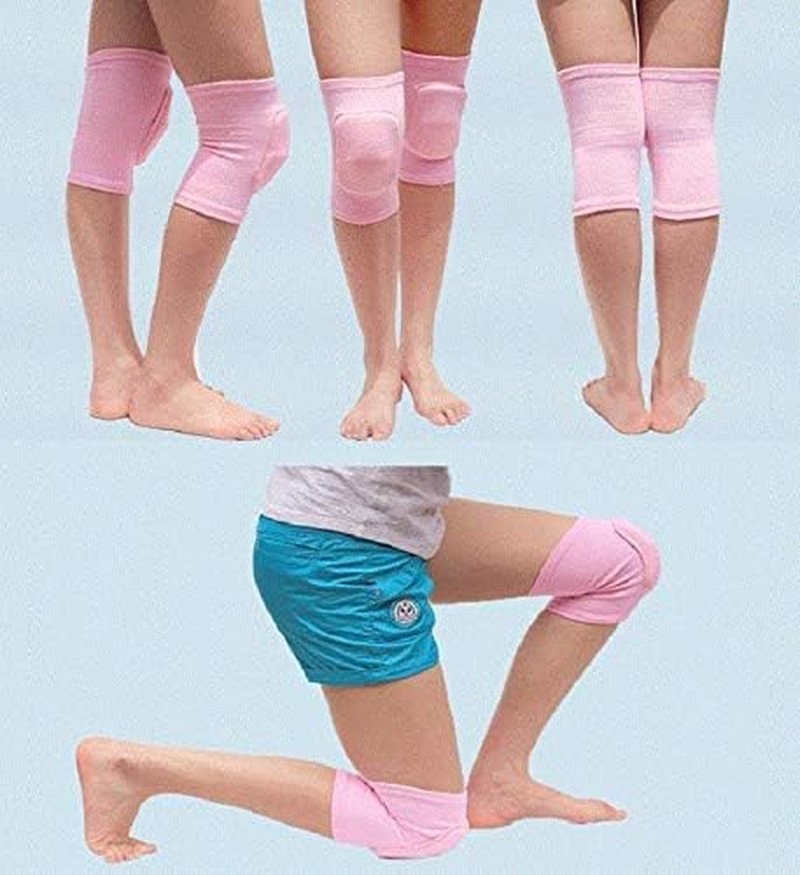 Soft Breathable Knee Pads for Kid Elastic Nonslip Sponge Sleeves Flexible Childr