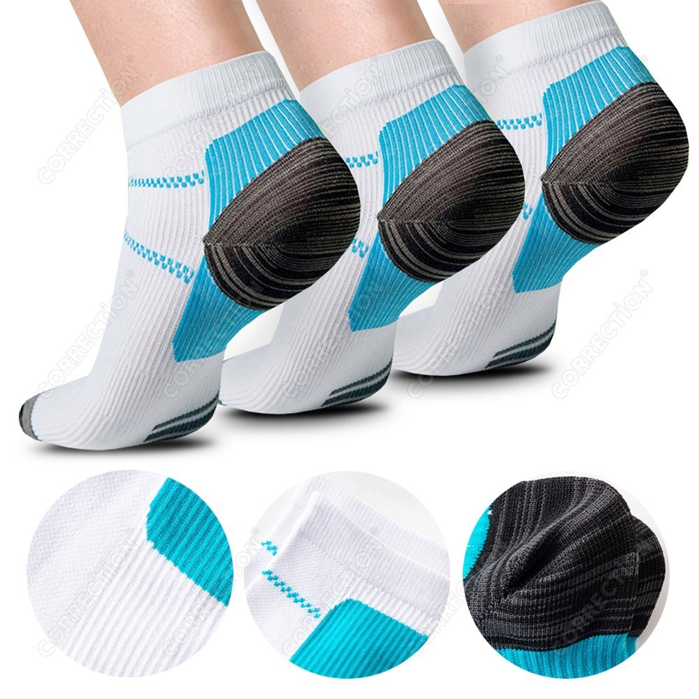 Pairs Compression Socks Plantar Fasciitis Arch Ankle Running Support Men Women
