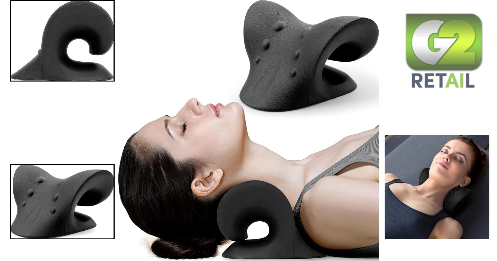 Wave-Shaped Neck and Shoulder Relaxer for Effective Pain Relief – Easy to Use