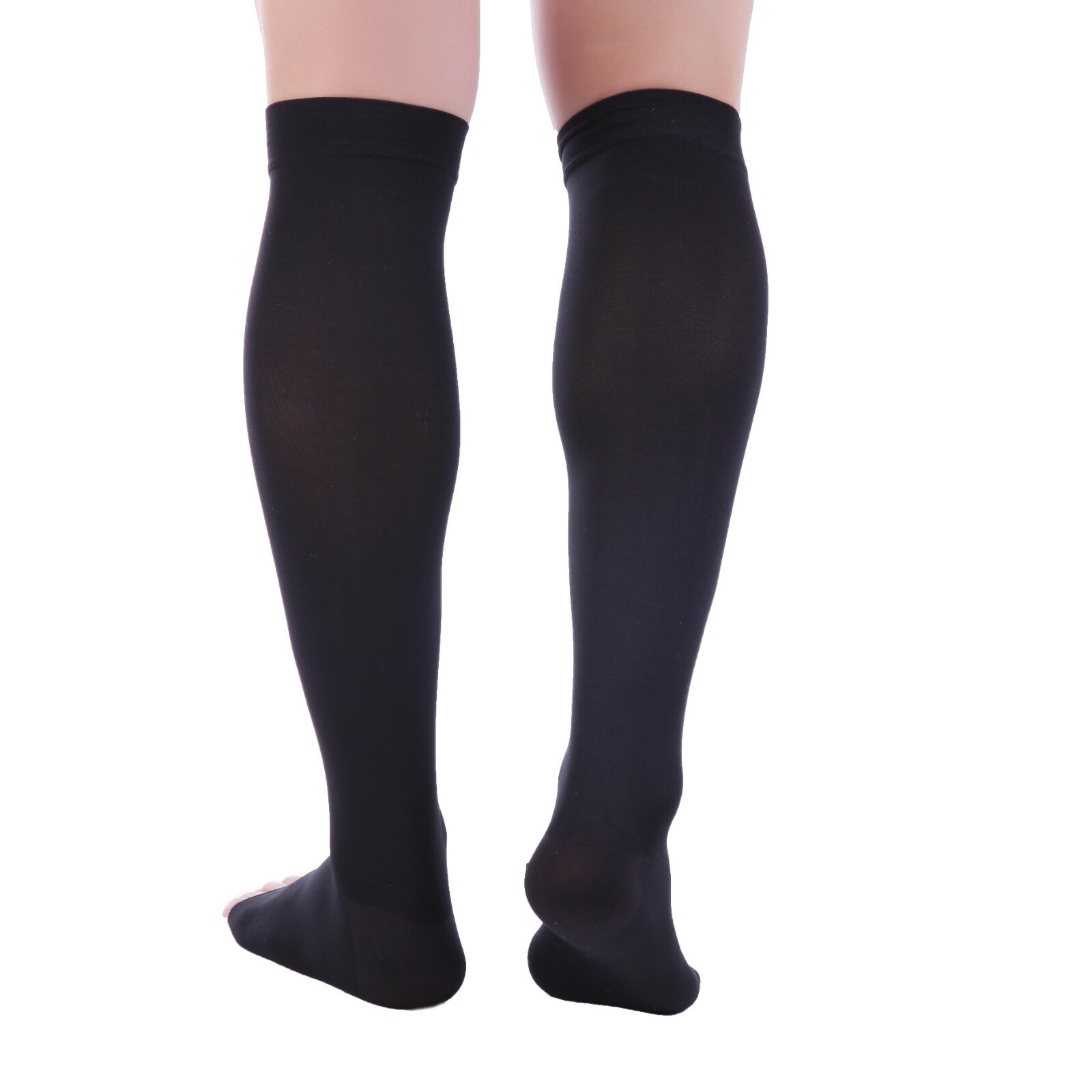 OPEN SLEEVED COMPRESSION STOCKINGS DOC MILLER 1520 mmHg FOR VARICOSE PAIN Relief