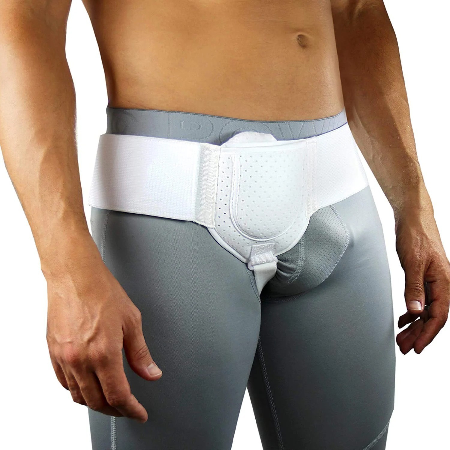 Single Hernia Support Belt Inguinal Groin Hernia Pain Relief Truss Brace Unisex