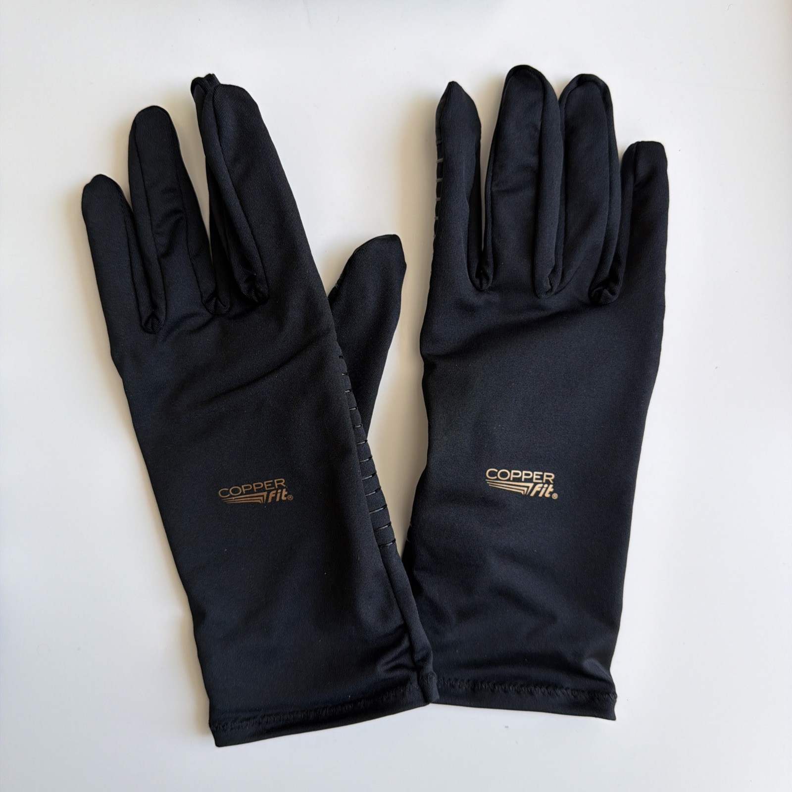 PACK OF 3 Copper Fit Guardwell Hand Protector Gloves,Unisex, Size L/XL – Black