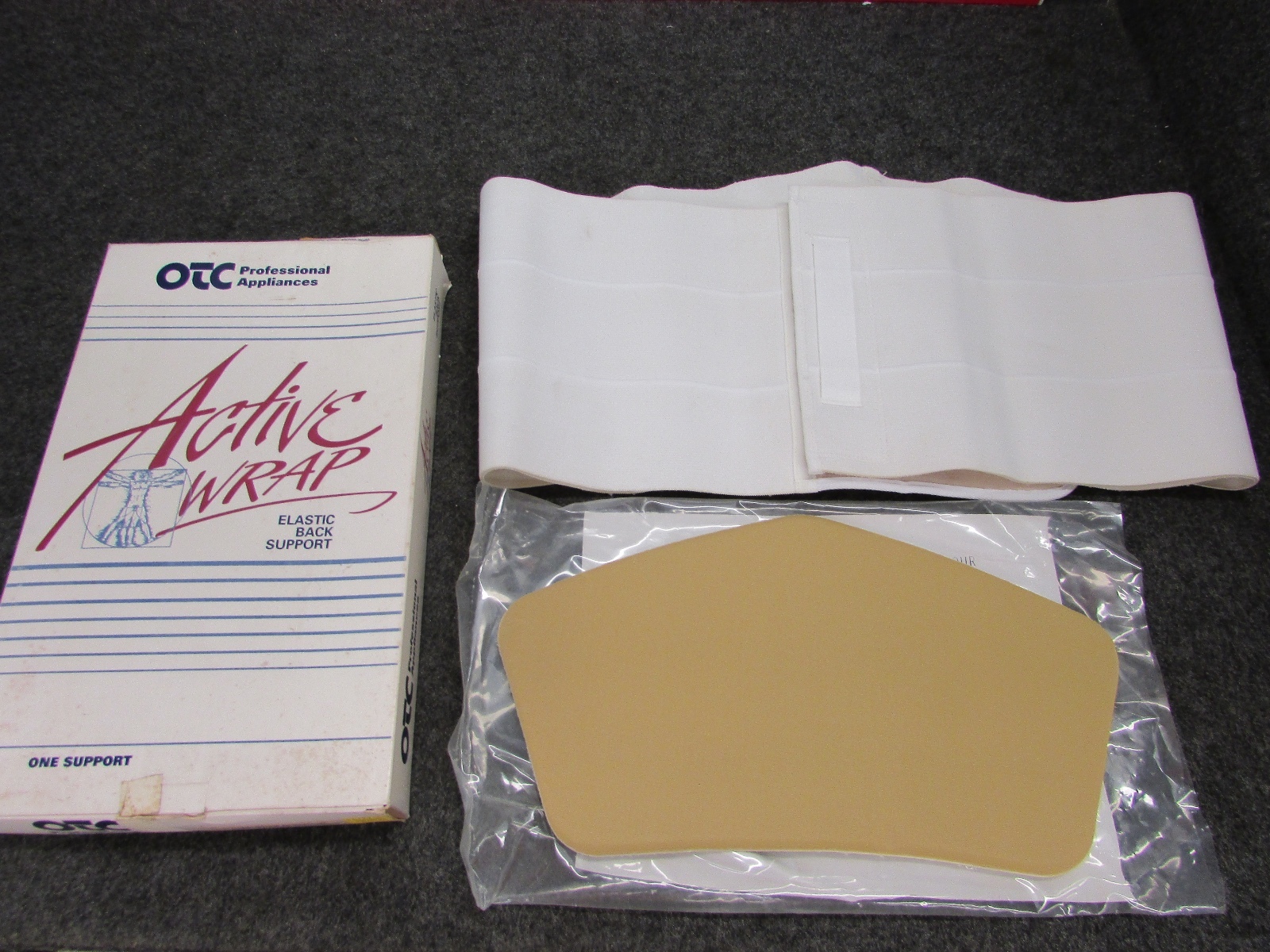NOS! OTC CUSTOM CONTOUR LUMBO-SACRAL ORTHOSIS SUPPORT, 885-X