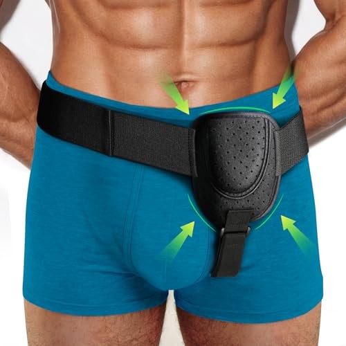 Hernia Support Belt for Men or Women for Unilateral Inguinal Hernia One Size