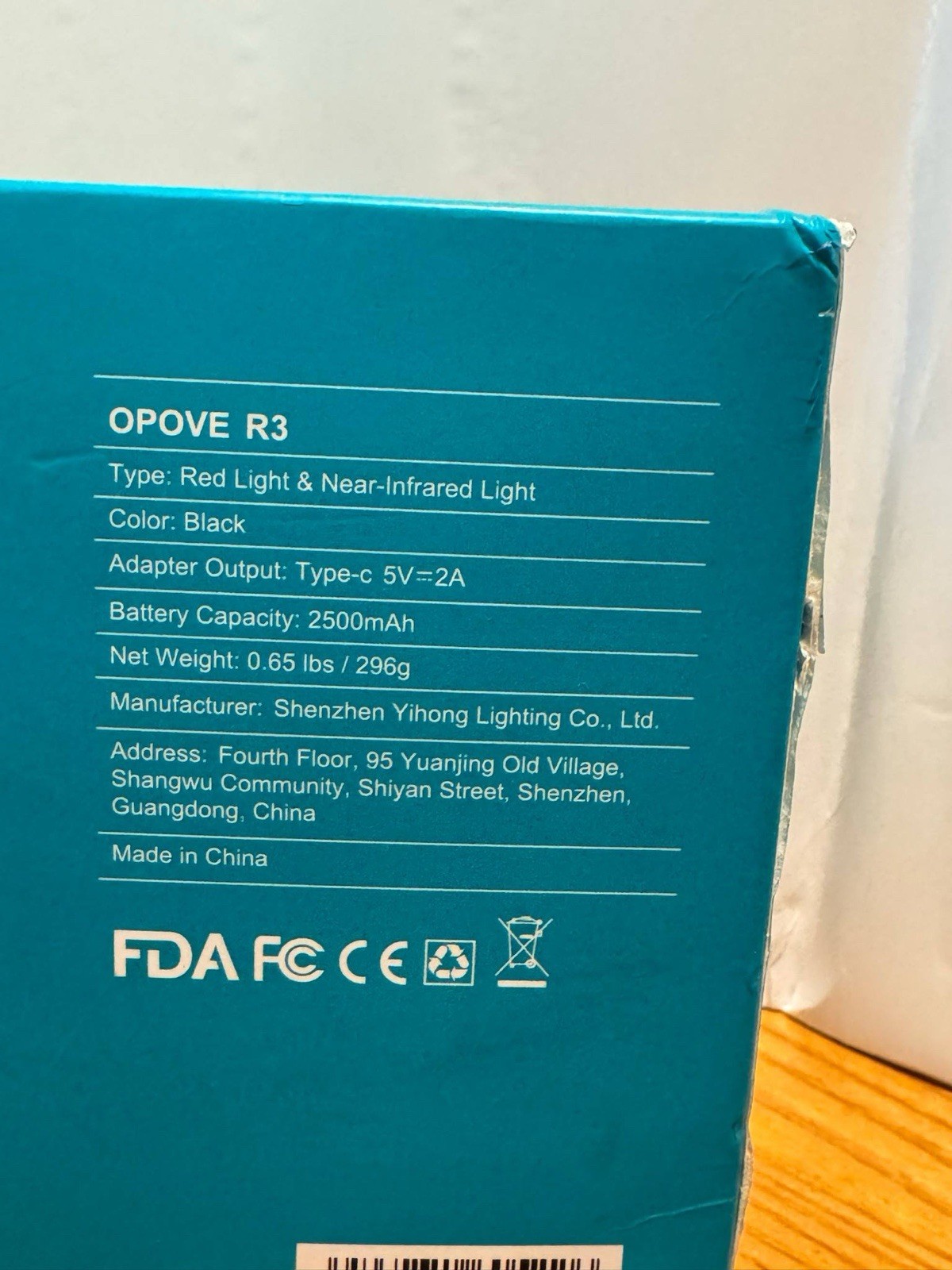 Opove Red Light Therapy for Elderly & Athletes (New Open Box)