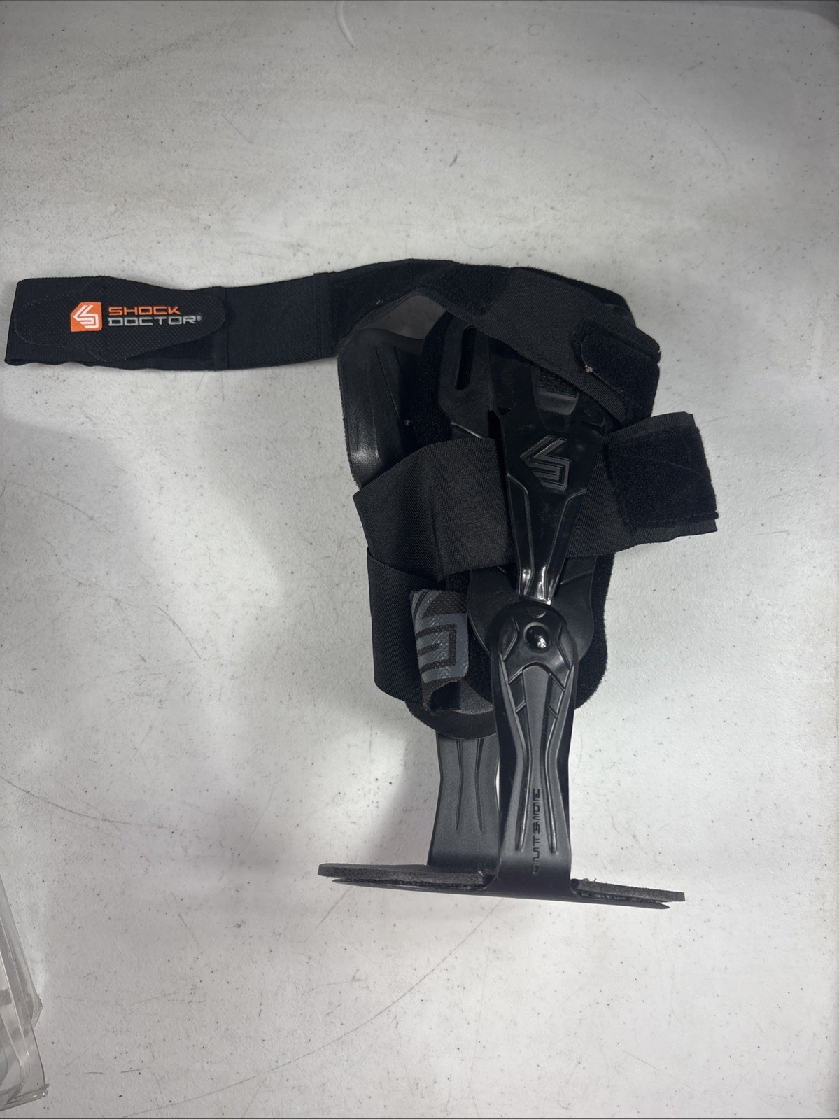 Size LARGE Shock Doctor V-Flex Ankle 854, Advanced Hinged Brace w/ X-Fit Wrap