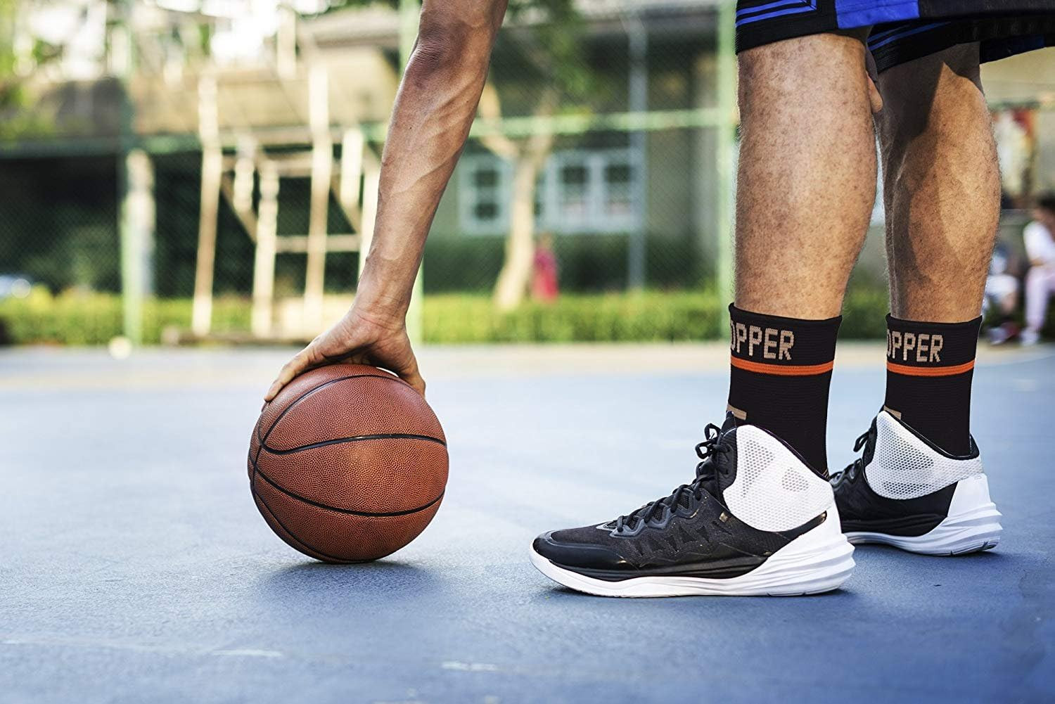 Infused Compression Ankle Brace, Silicone Ankle Sleeve Support, Pain Relief from