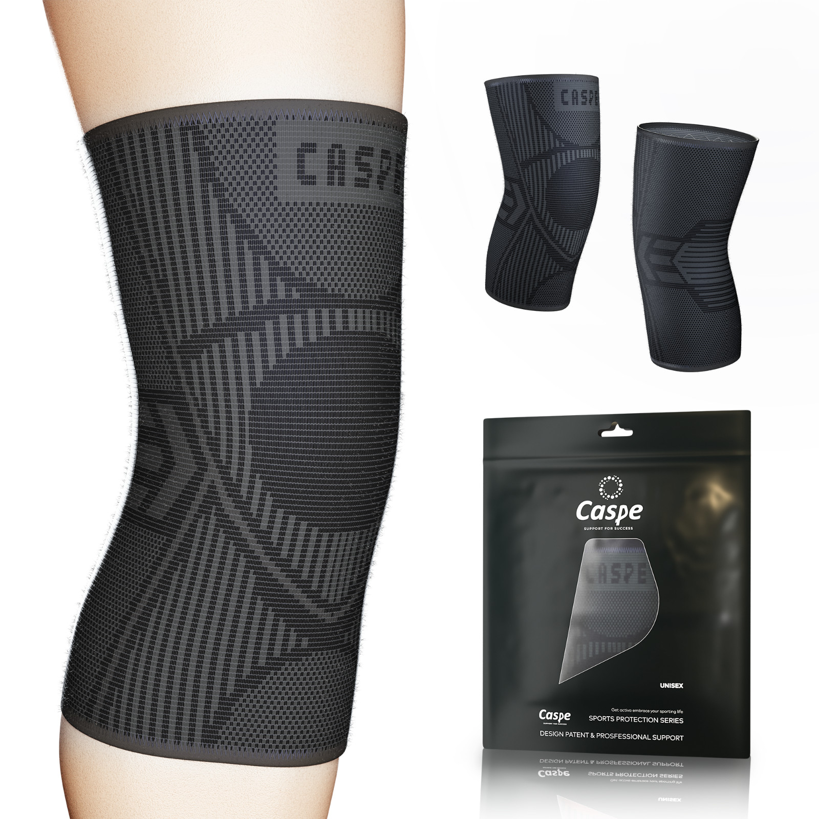 2 Knee Sleeve Compression Support Knee Braces Sport Joint Arthritis Pain Relief