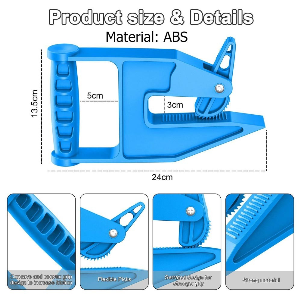 Durable Sturdy Ergonomic Easy-To-Use Labor-Saving Adjustable Pad treatment clamp