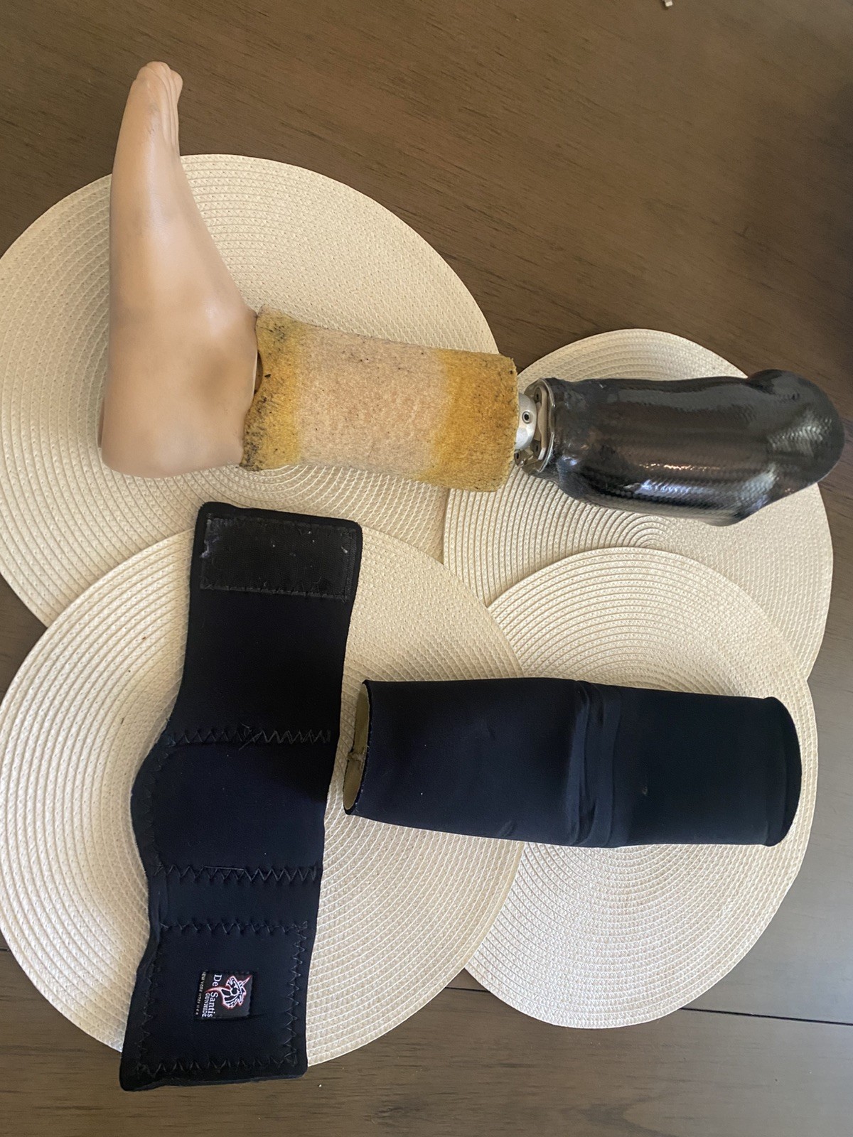 Prosthetic Leg Left Below Knee with Ottobock size 26 foot with Extra (LL1)