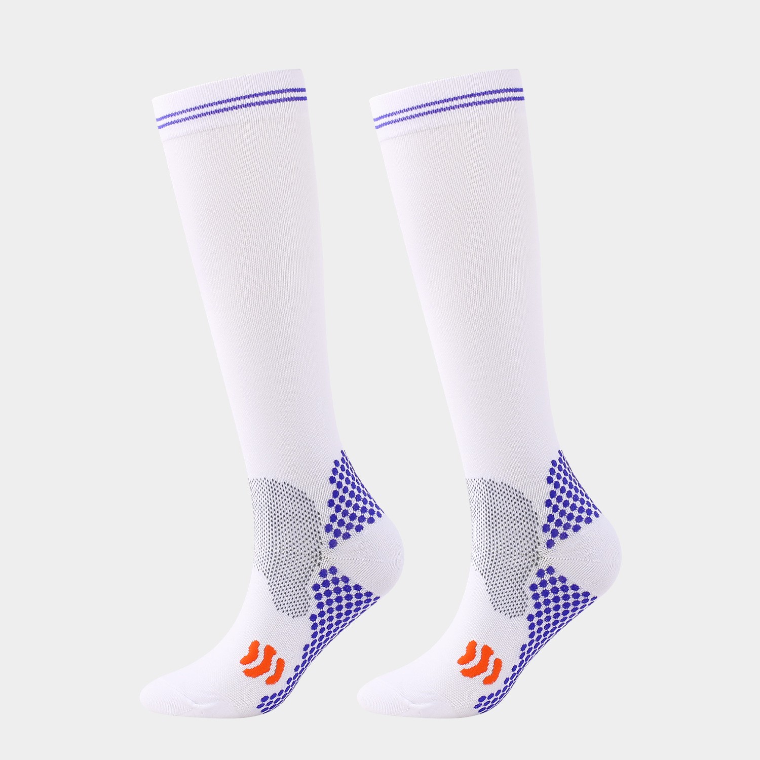 3Pair Compression Socks 20-30 mmHg Circulatory For Women Men Diabetic Stockings