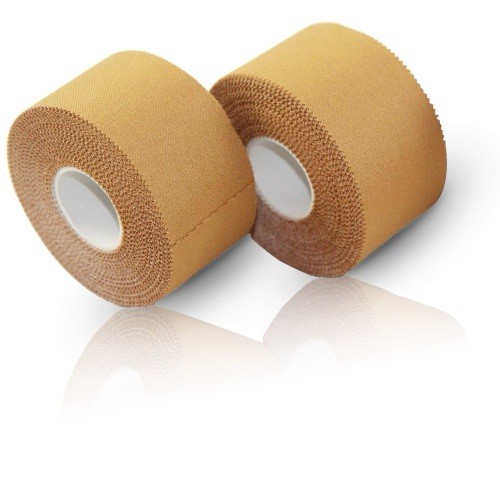 2 Pack McDavid Rigid Sports Tape 38mm x 13.7m – Beige
