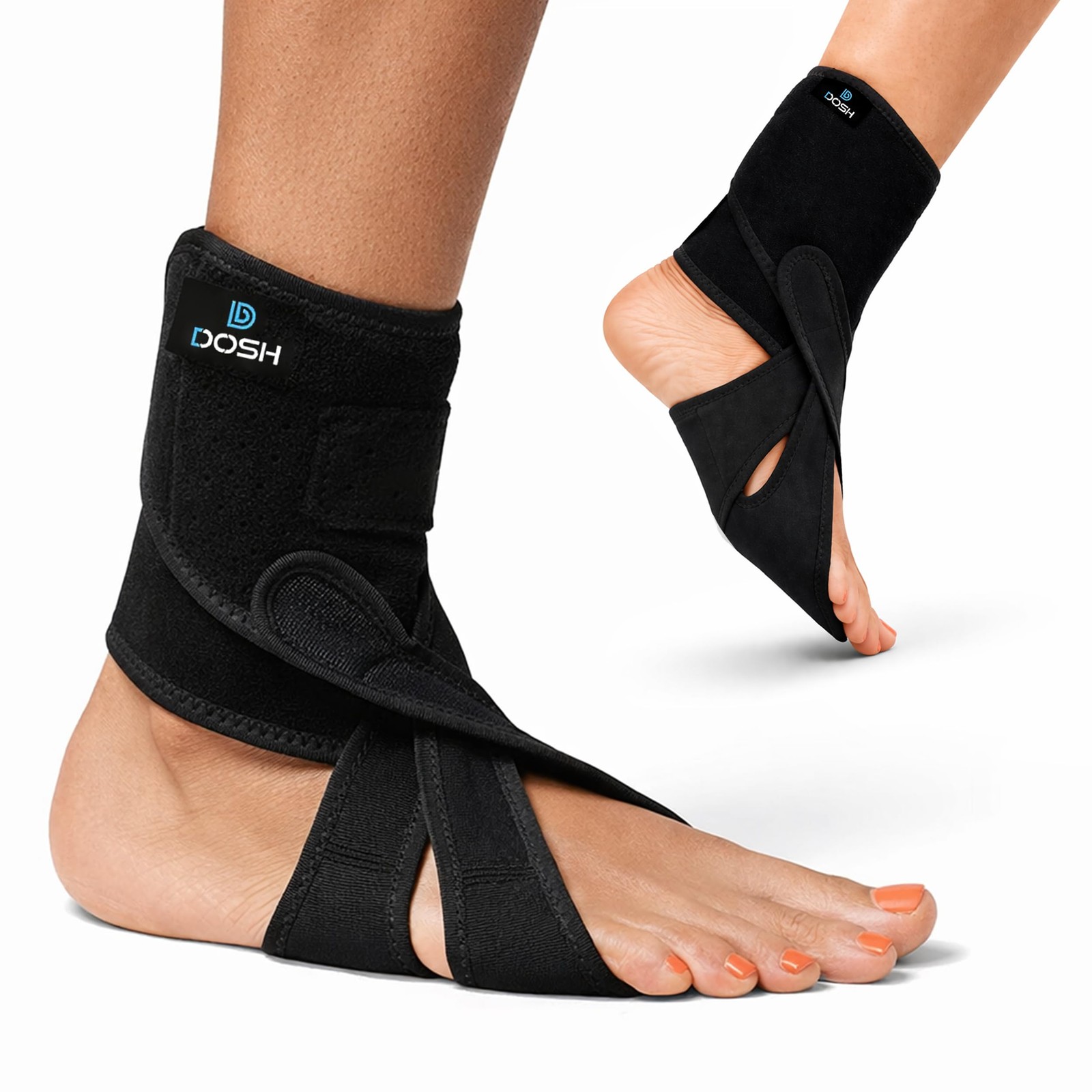 AFO Foot Drop Brace – One Size Fits Most – Right Unisex – Comfortable Support