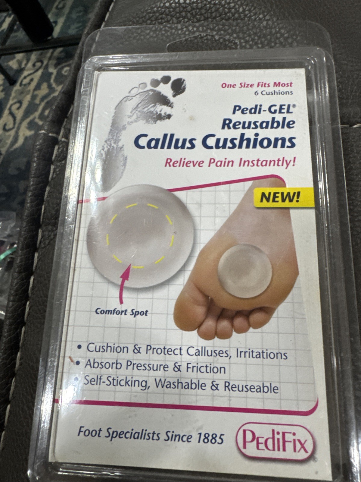 PediFix Pedi-GEL Reusable Callus Cushions