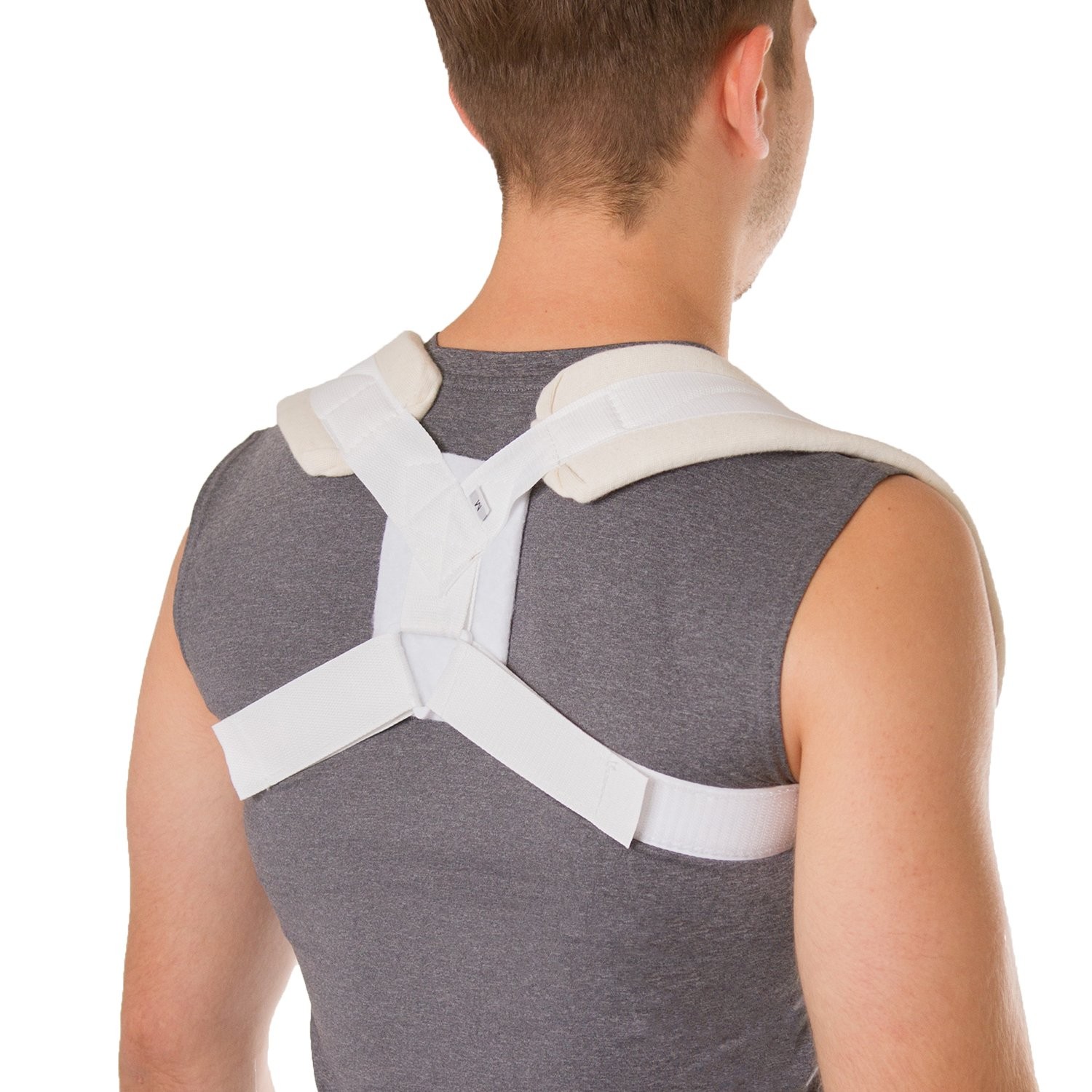 Clavicle Support Brace – Figure 8 Upper Back Brace Posture Corrector for Wome…