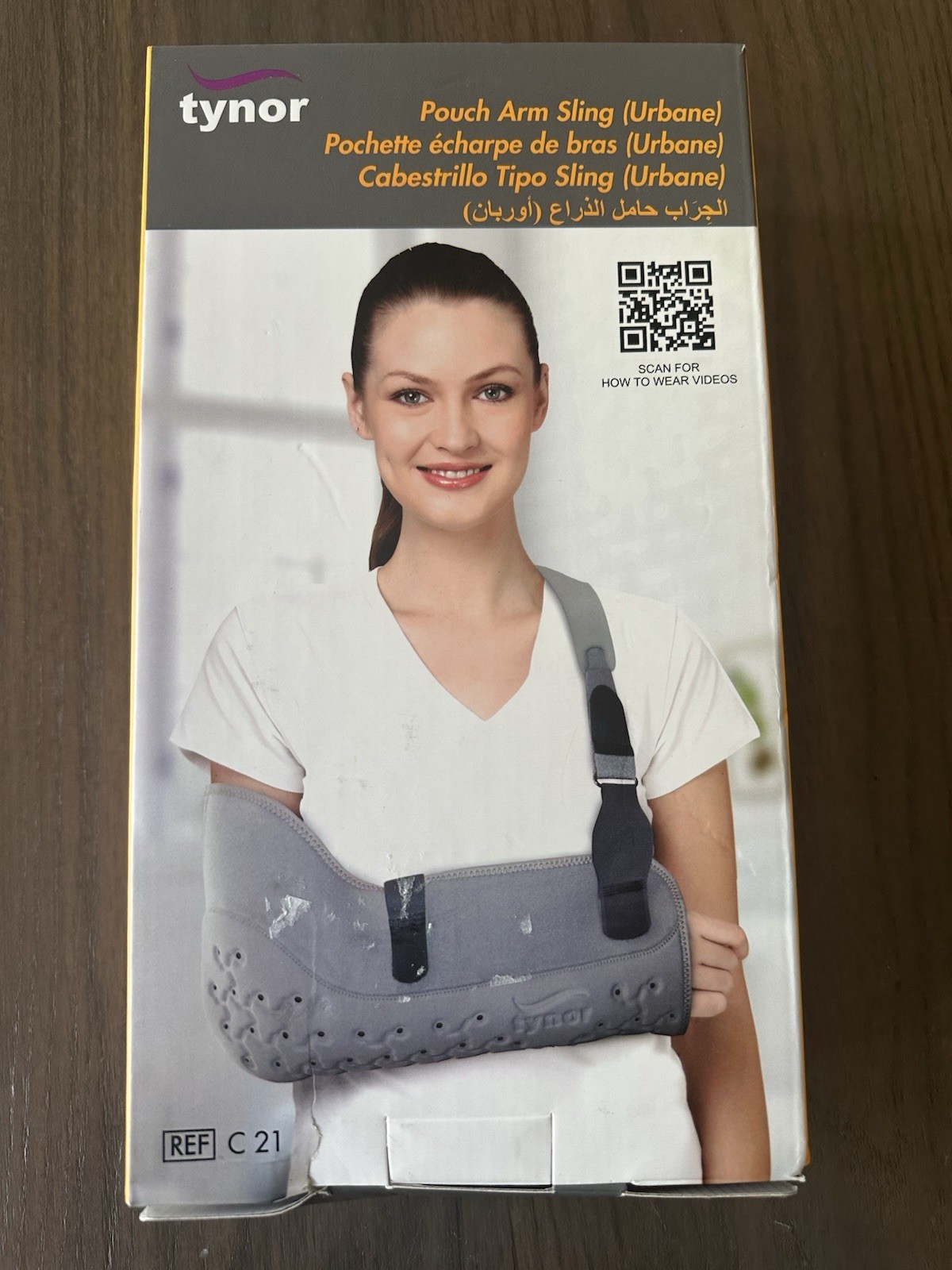Tynor™ Premium Medical Arm Sling for Broken, Fractured Bones, Sprain Adult Small