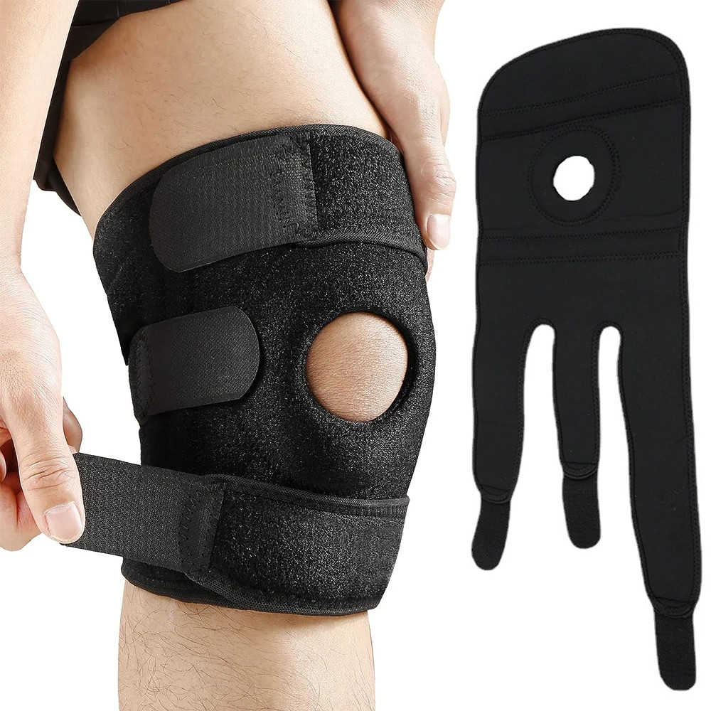 Knee Brace Side Stabilizers Patella Gel Pads Maximum Durable