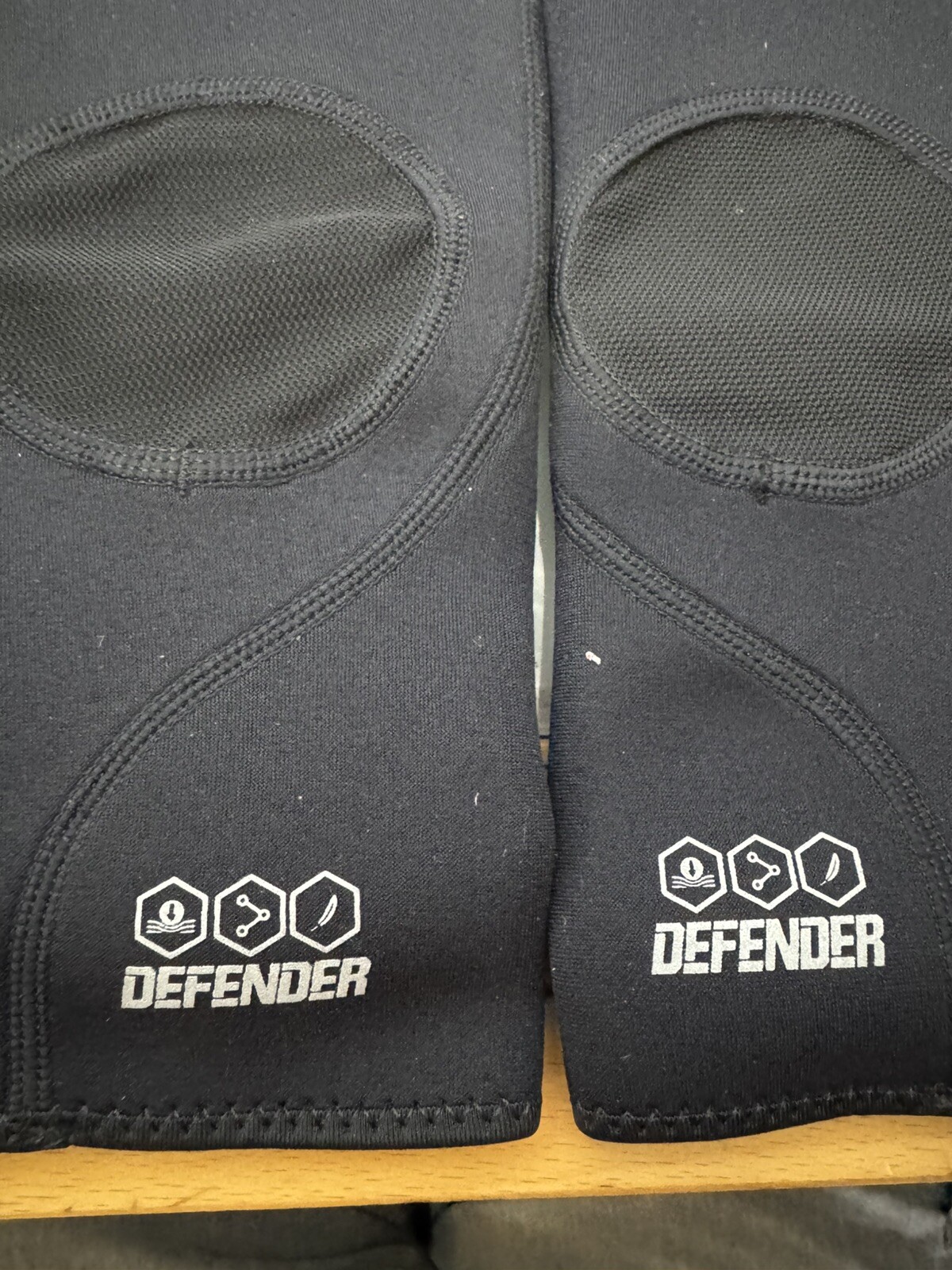 DonJoy Performance Defender Compression Support Knee Pad Sleeves – Black, Xs