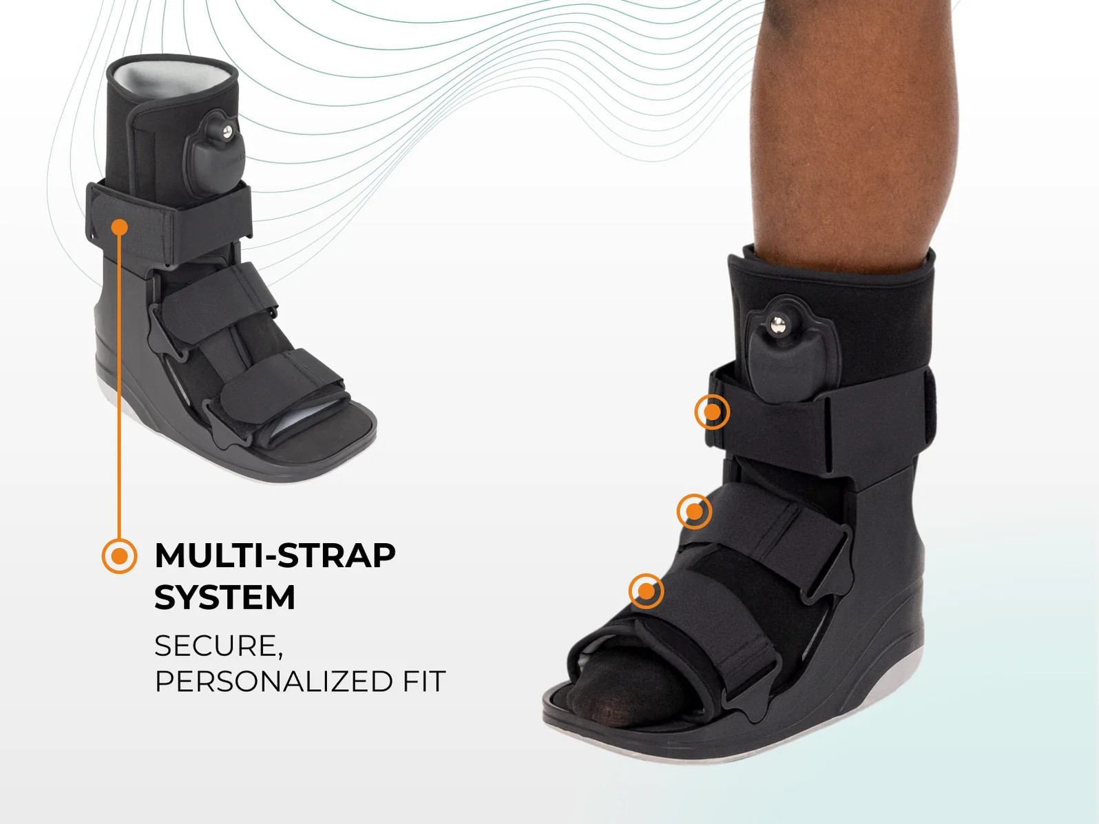 360 Walker Boot Short by Coretech Orthopedics® For Support During Recovery