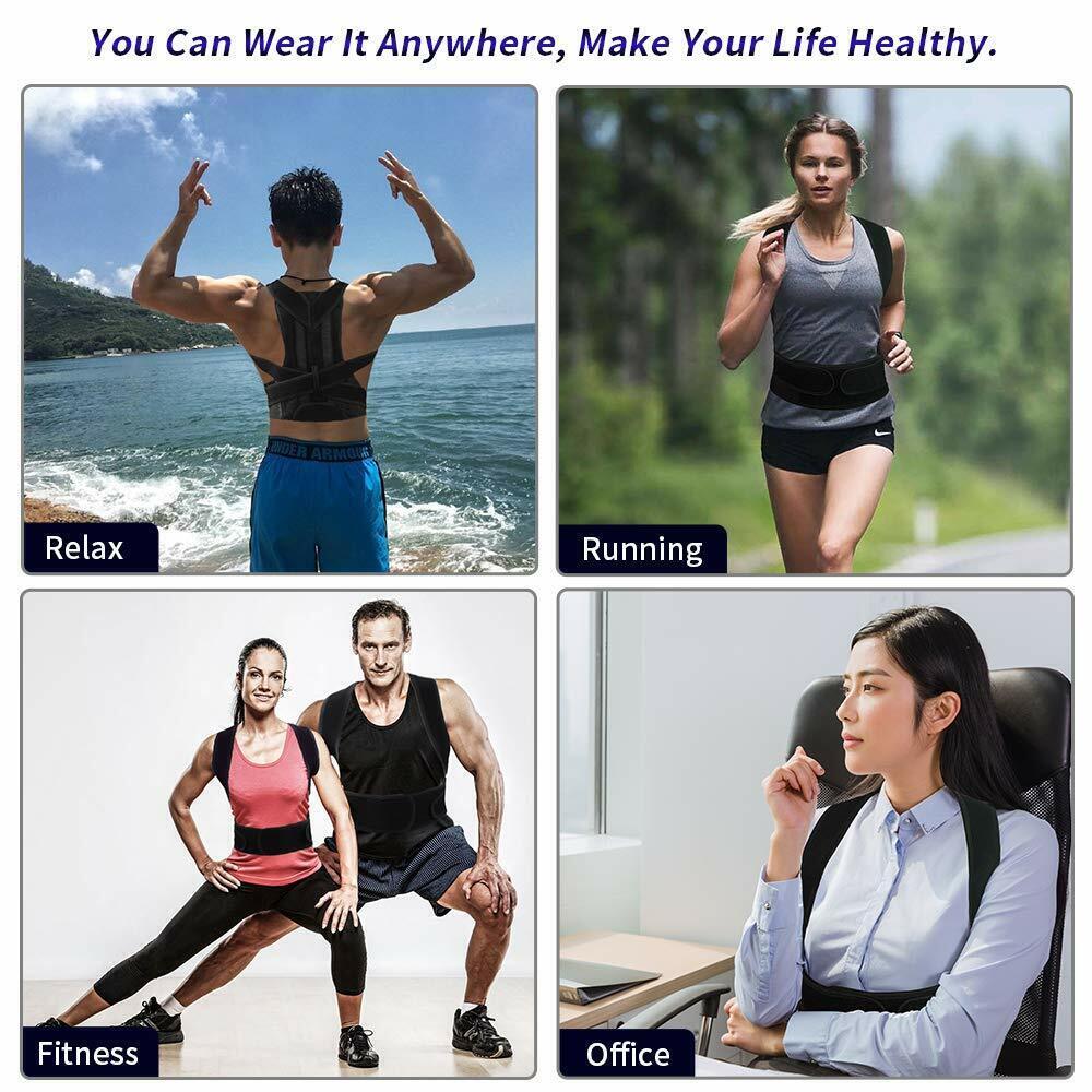 Posture Corrector Back Support Belt for Better Back Brace Portable For Women Men