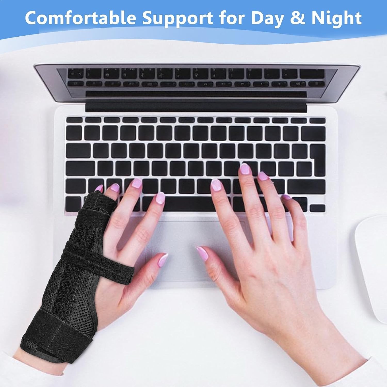 Pinky Finger Splint, 4th or 5th Ring Fingers Splint for Boxer’s Fracture