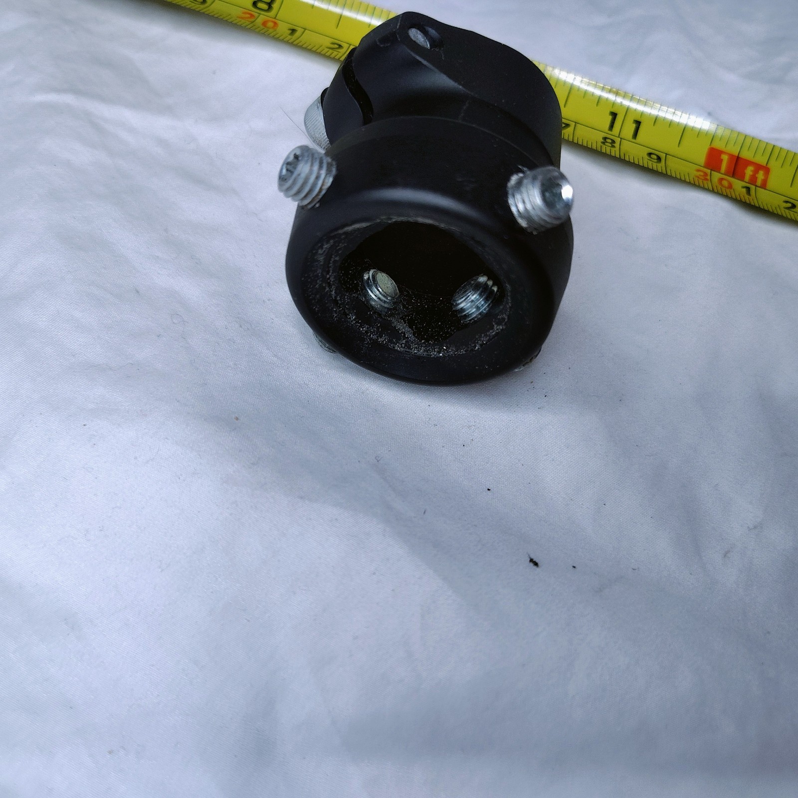 BULLDOG Aluminum 30 mm Tube Clamp Adapter [ATTA-1S] Black Anodized