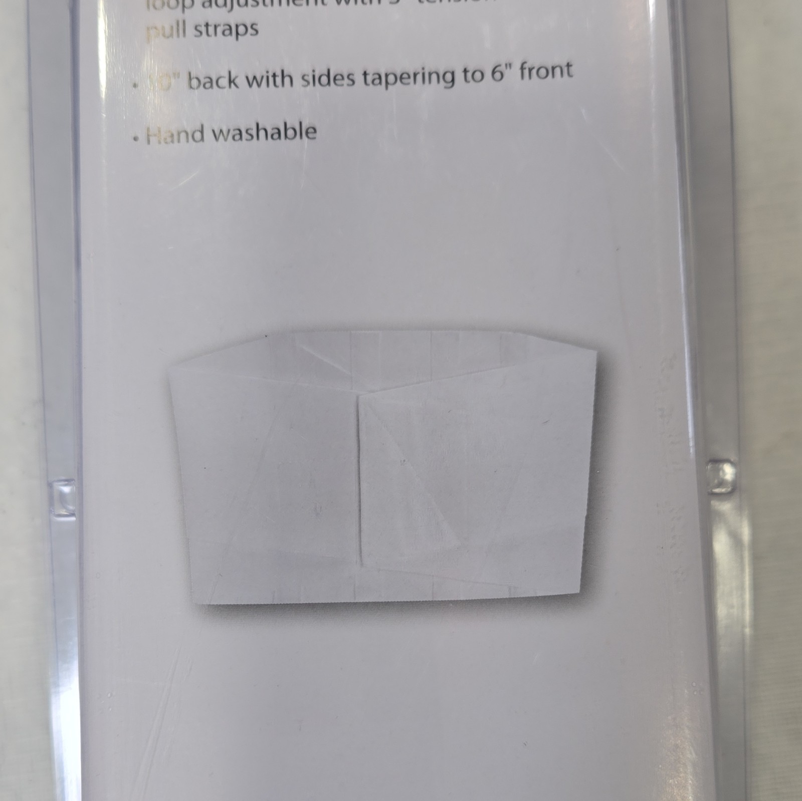 DMI Lumbar Sacral Belt Back Support Compression Adjustable 42″-54″ White