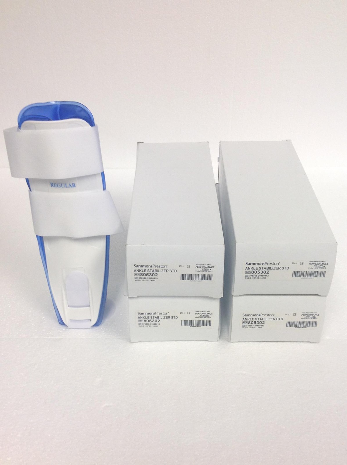Lot of 12 NEW Sammons Preston 805302 Ankle Stabilizer STD Regular FREE SHIPPING