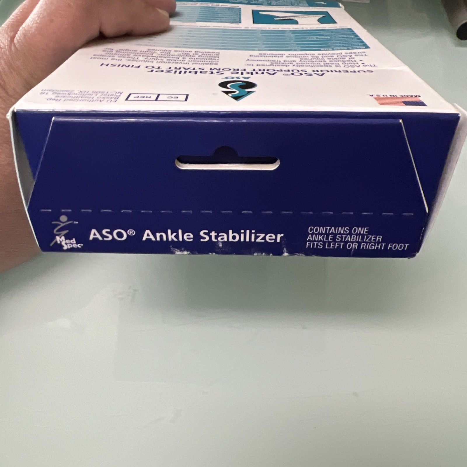 ASO Low Profile Ankle Support, Small, Medical Specialties 264012, 1 Count