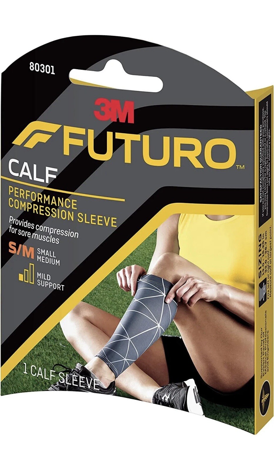 FUTURO Performance Compression Calf Sleeve Small/Medium
