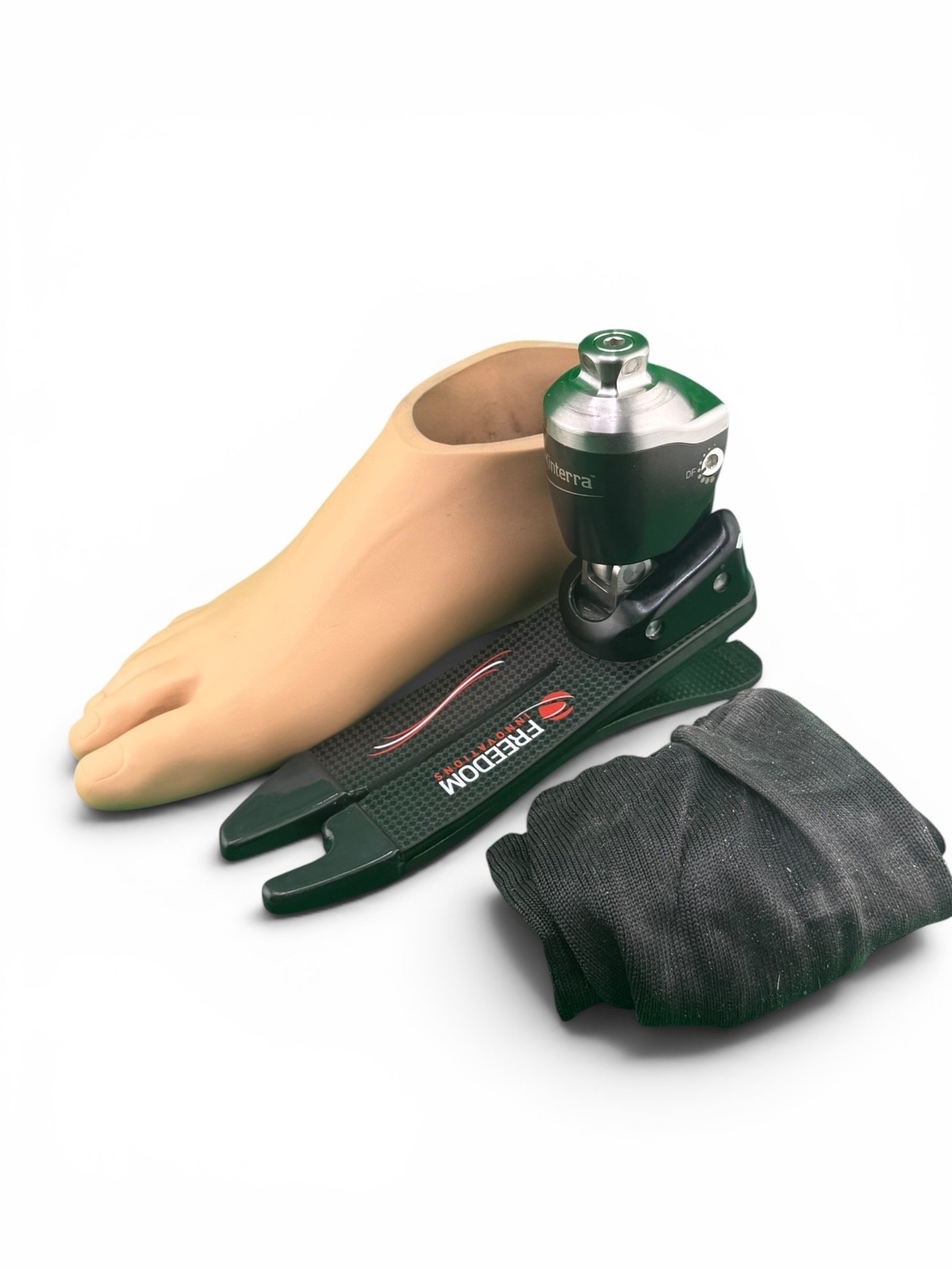 Freedom kinterra hydraulic ankle prosthetic foot. Size 23. Category 2, right
