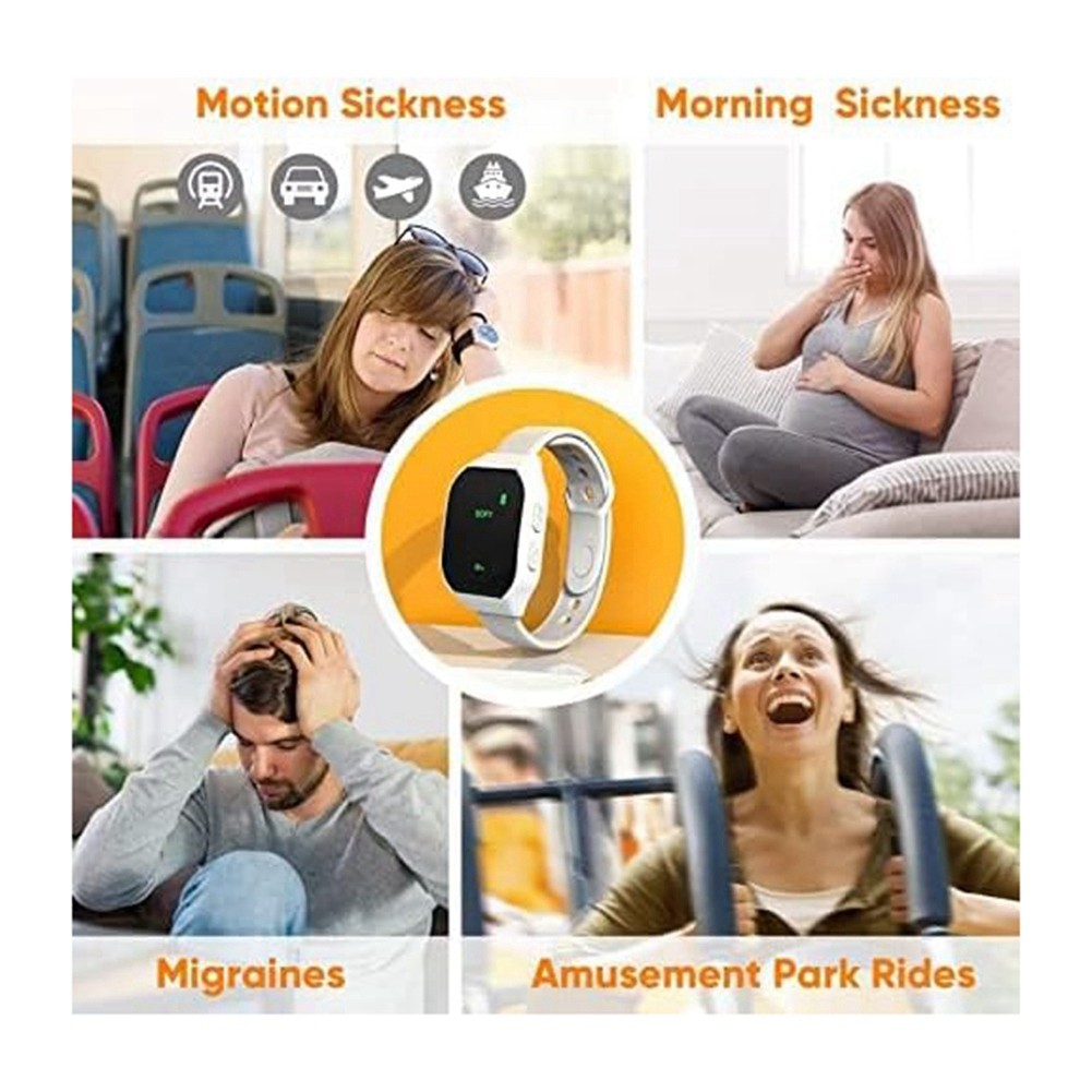 Electric EMS Sleep Aid Watch,Motion Sickness Bands Relieve Nausea Stress,9035