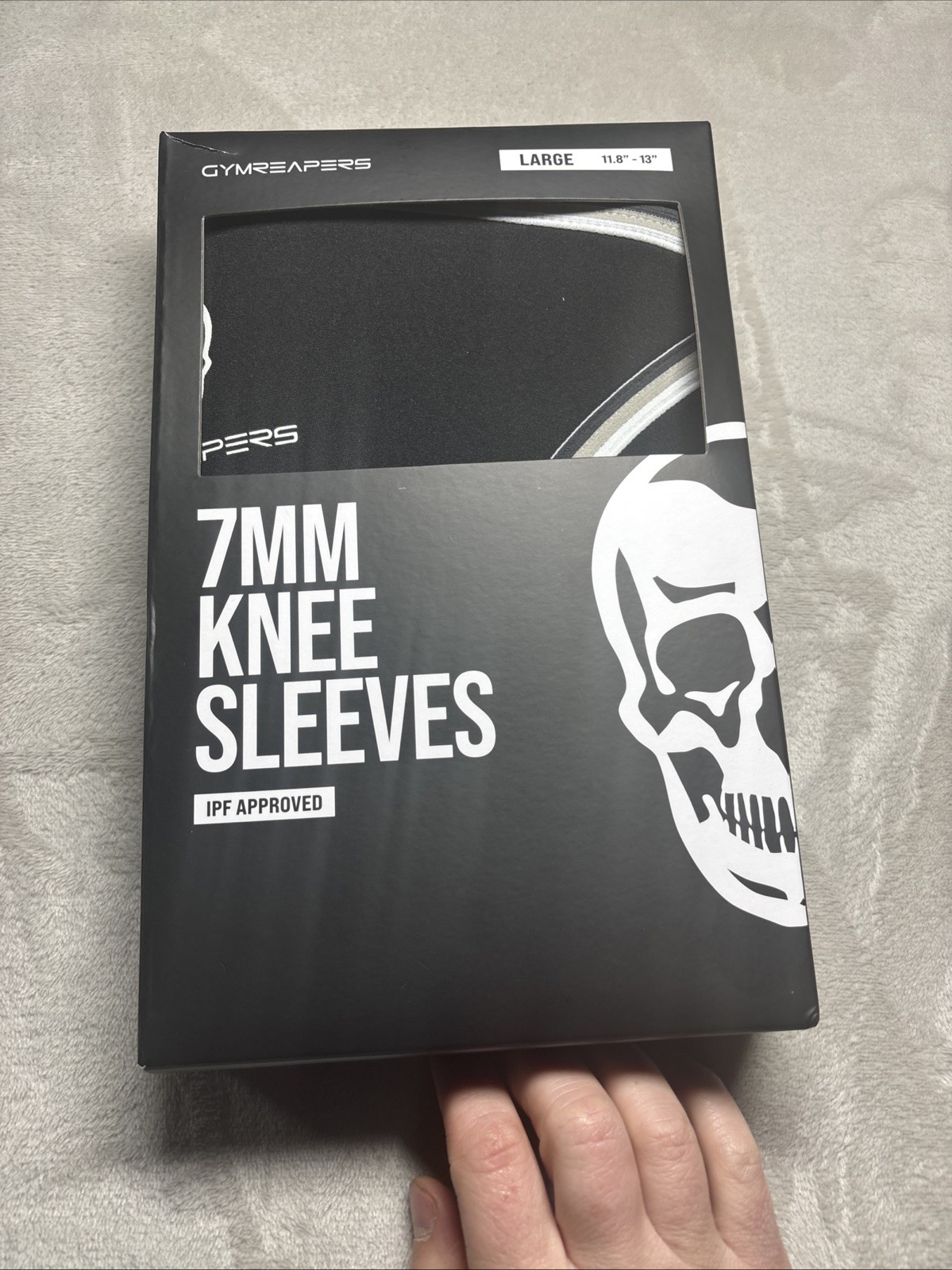 Knee Sleeves (1 Pair) With Gym Bag – IPF Approved – Knee Sleeve & Compression