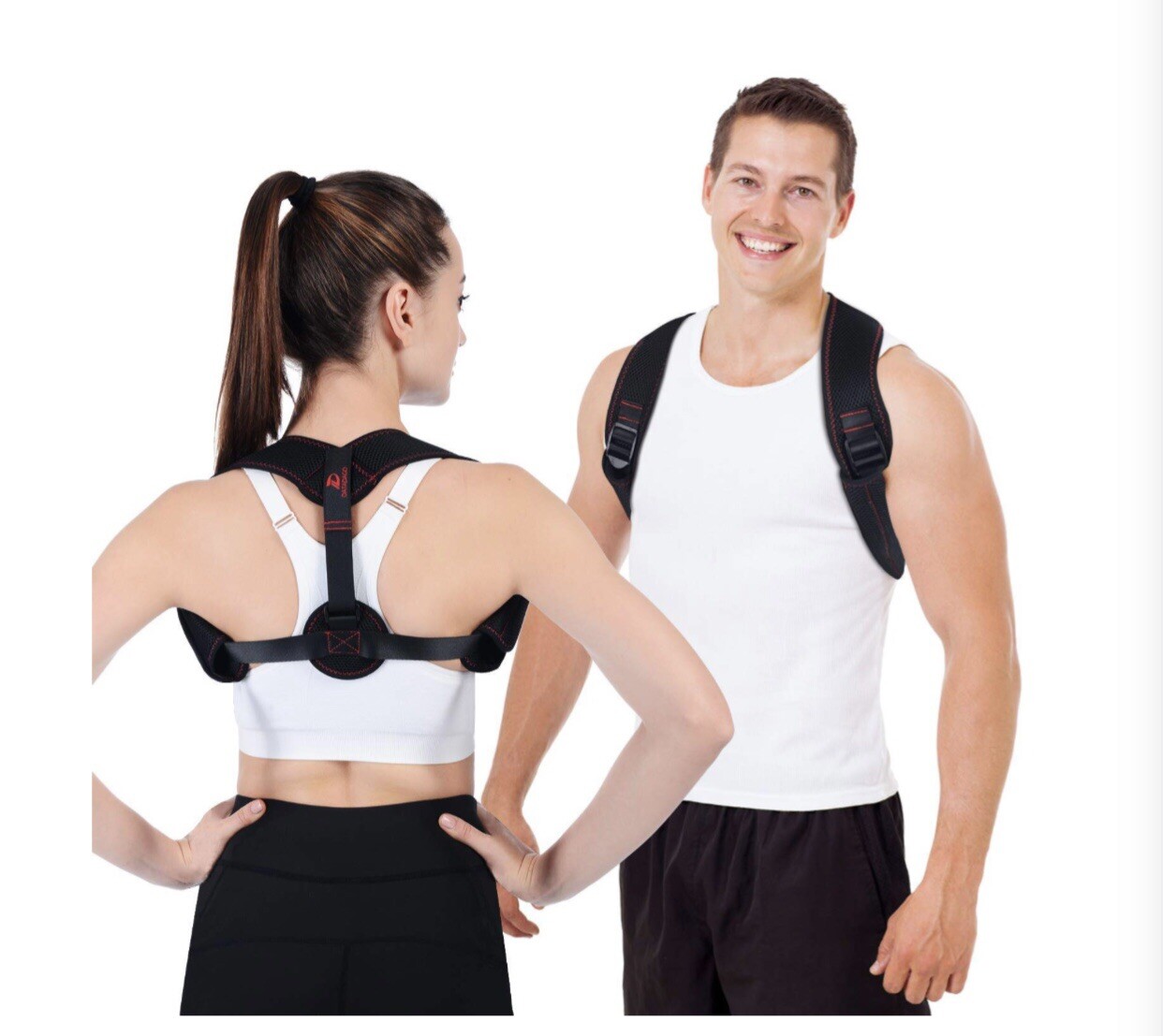 Posture Corrector Back Support Brace Figure 8 Clavicle Upper Neck Pain Relief US