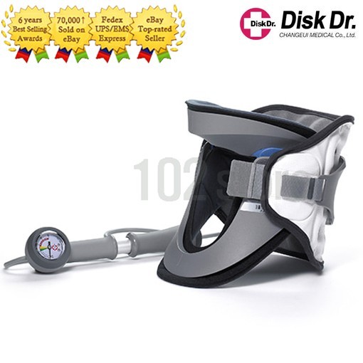 Disk Dr. CS300 Neck Pain Relief Air Traction Device (Air Injection Type)