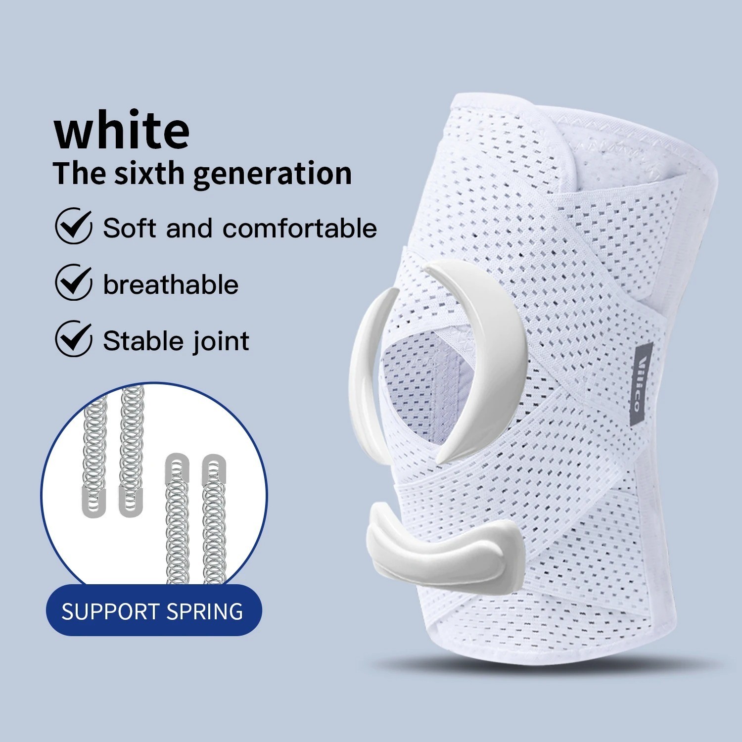 Bareform Knee Brace for Meniscus Support – Adjustable, Patella Stabilizer, Pain