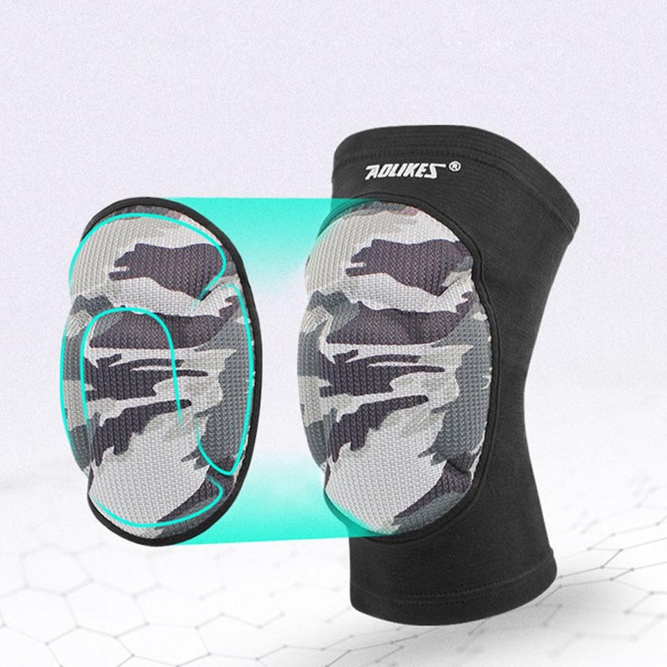 Protective Knee Pads Thick Sponge Non Slip for Basketball Volleyball Sports