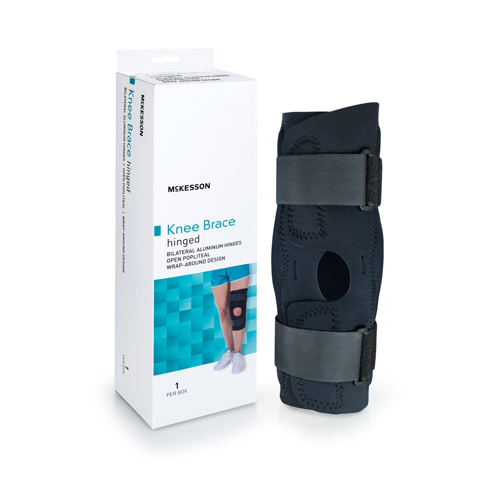 McKesson Neoprene / Elastic Knee Brace XXL 1 Each