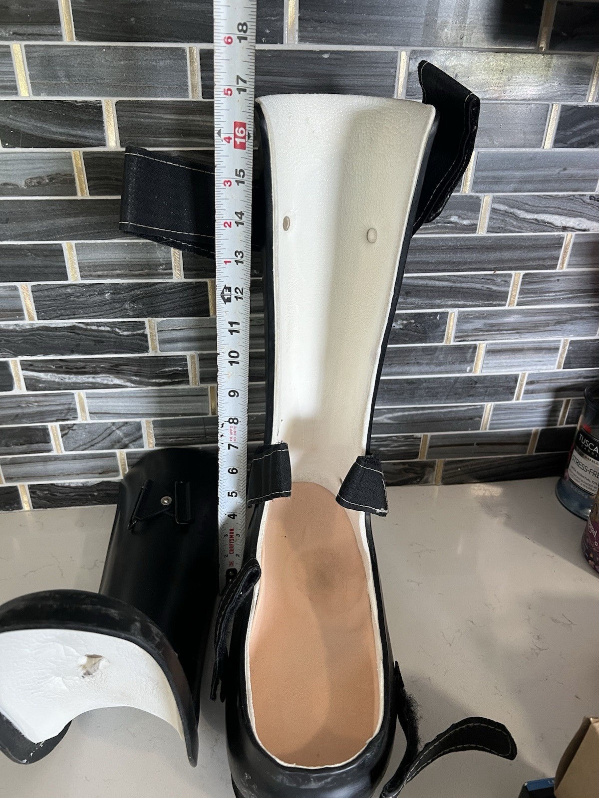 Custom AFO Walking Boot Right Foot Brace See Photos For Measurements And Details