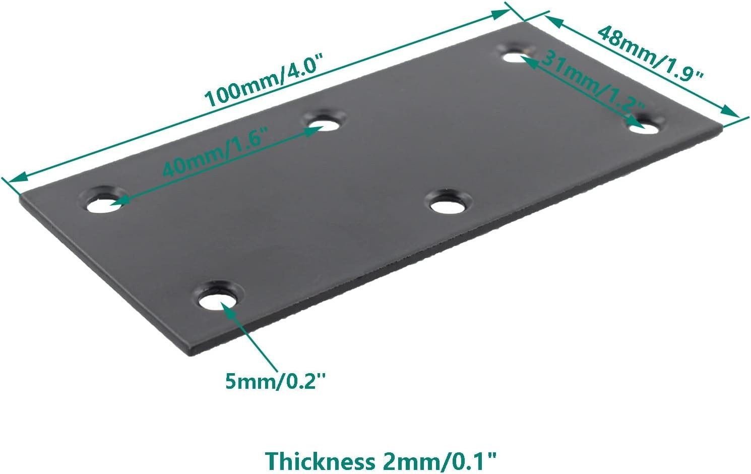 Versatile 4 Pack Corner Brackets for Reliable Furniture and Shelf Stability