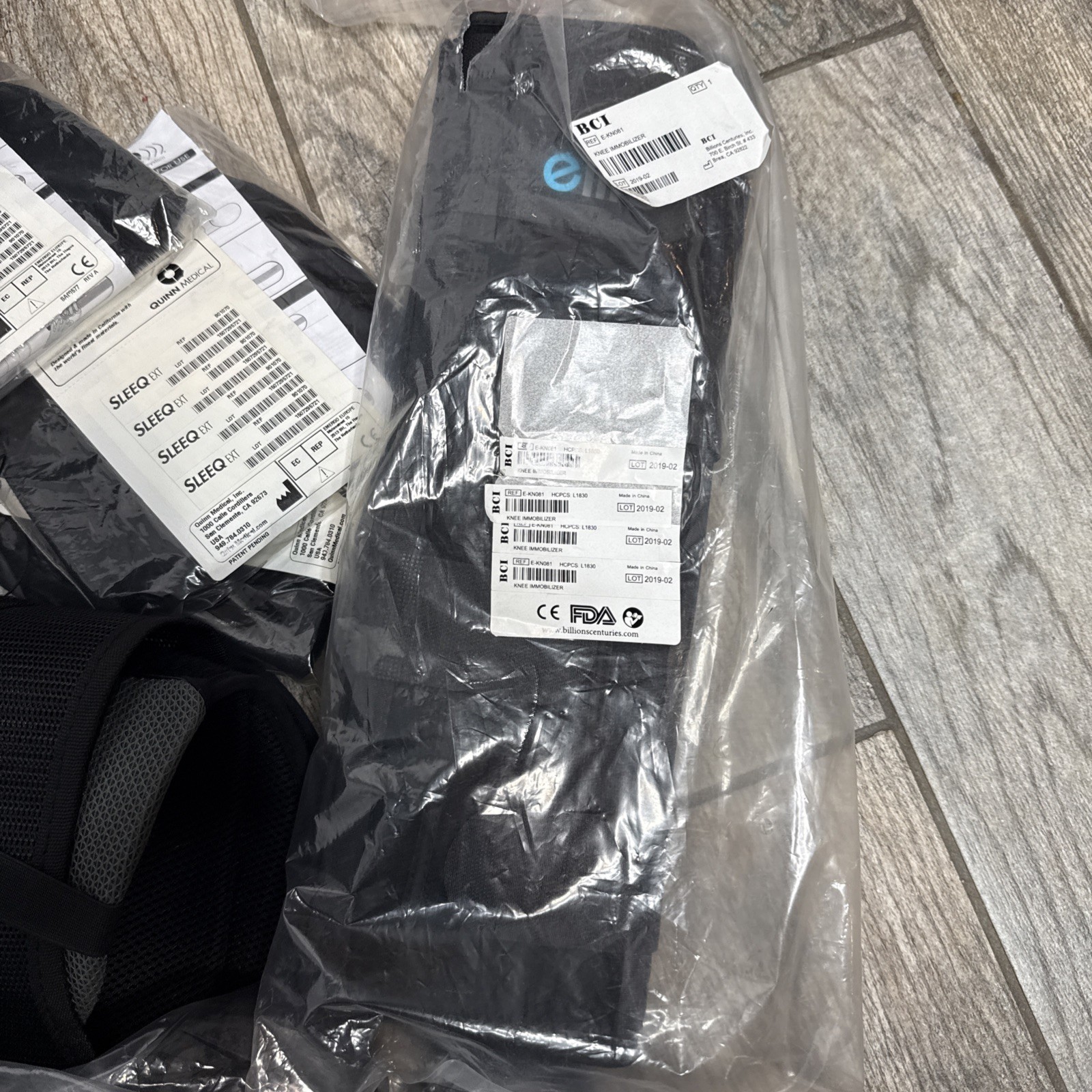 Lot Of Medical And Support Braces. Several Brands