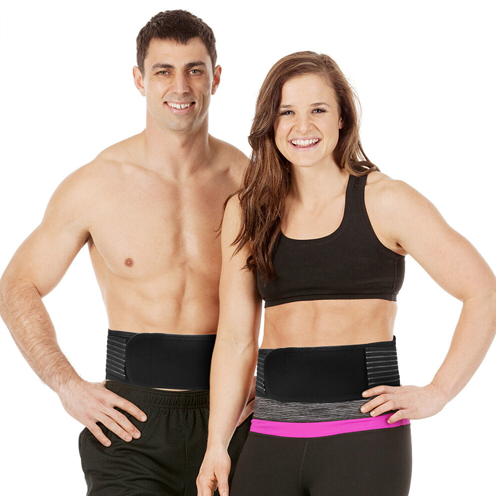 US 1 Pack Back Brace Support Tourmaline Self-Heating Lumbar Therapy Waist Belt
