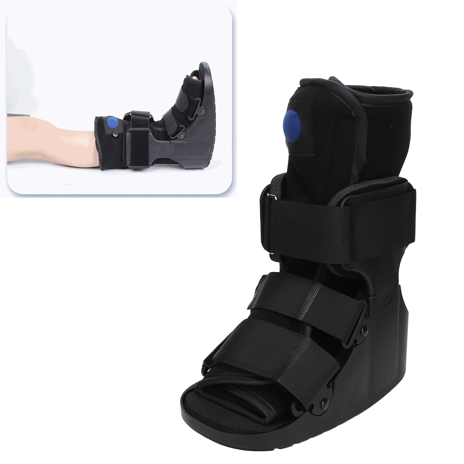 Air Walking Boot Full Protection Accelerate Recovery Light Anti Skid Spraine
