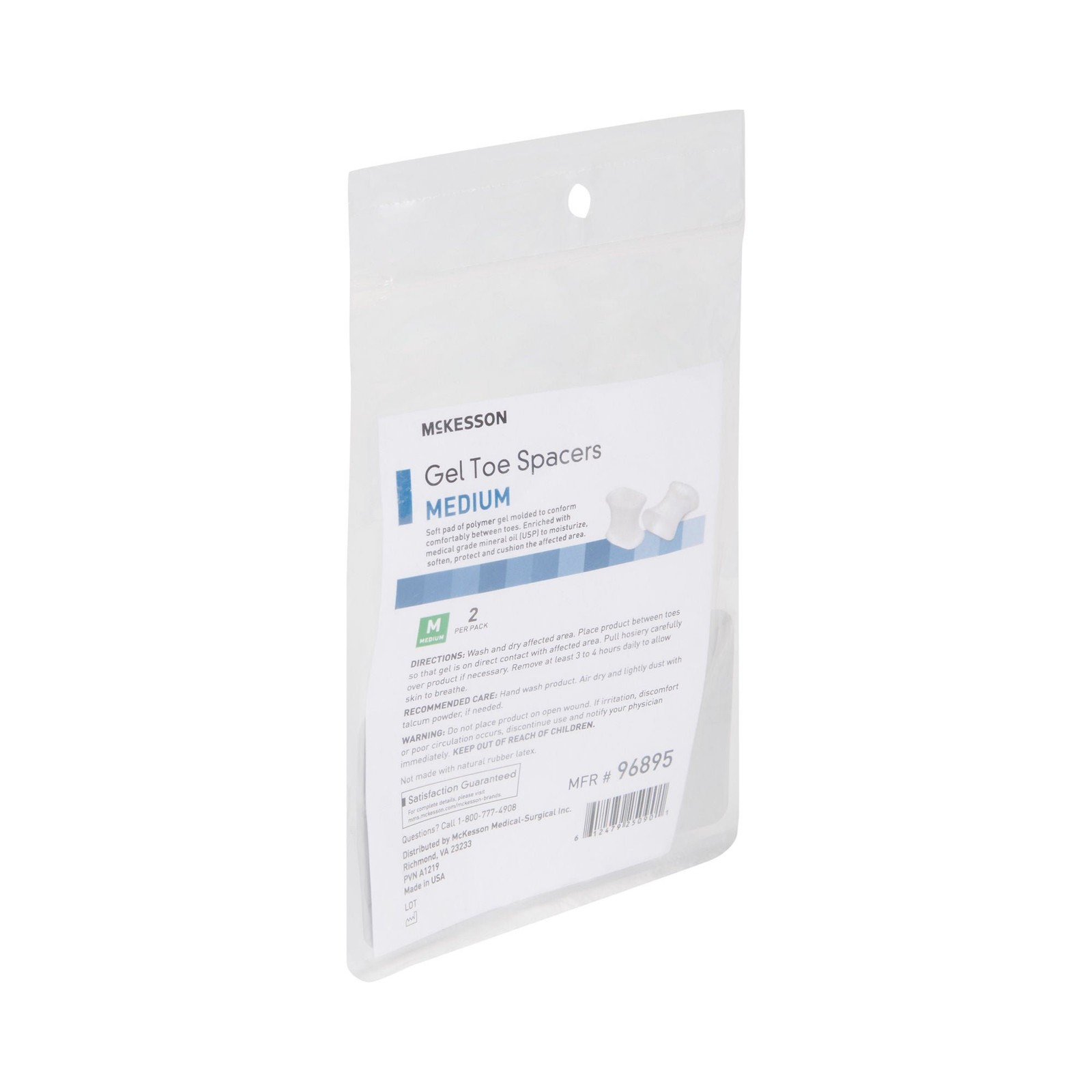 McKesson Opaque Toe Spacer Medium 96895 2 Ct