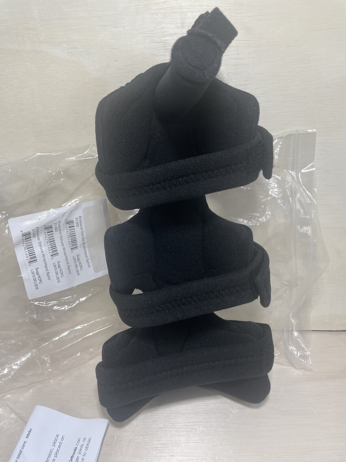 Comfortland Endeavor Deluxe Wrist/Hand Splint Right Or Left Support Brand New
