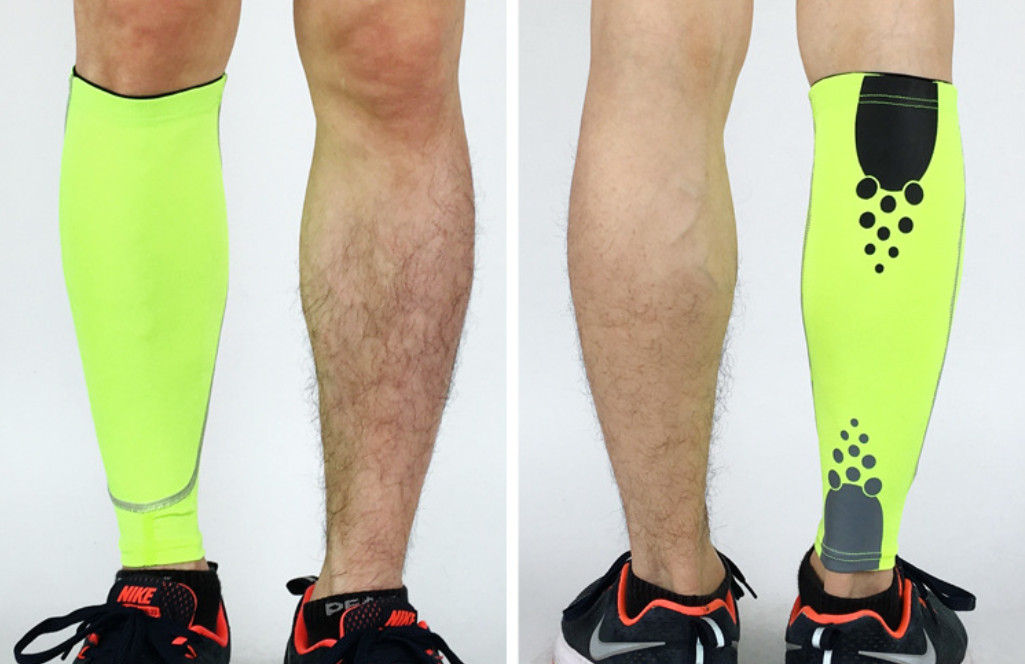 Men Knee Compression Sleeve Socks Running Women Calf Leg Support Varicose Veins
